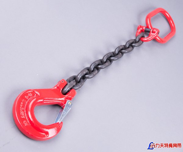 单腿链条索具_单腿成套链条索具_单腿链条吊索具_单腿链条吊具_单腿起重链条吊具