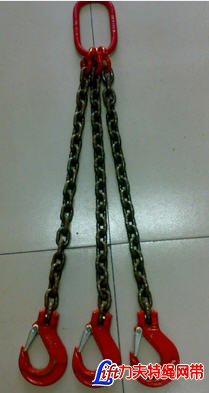 三腿链条索具_三腿G80链条吊具_三腿链条吊索具_三肢链条成套索具
