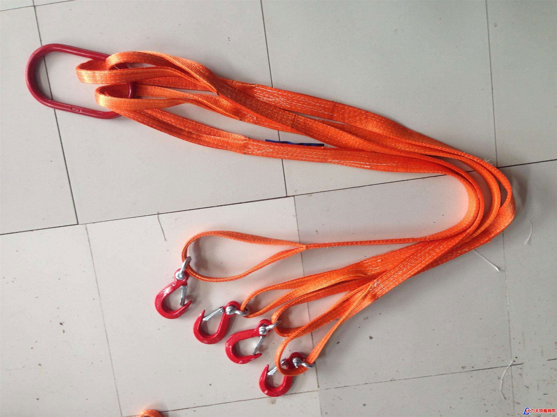 四腿吊带成套索具_四腿吊带组合吊具_吊装带四腿成套索具_四腿成套吊