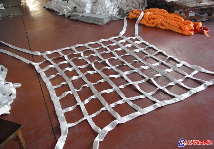 尼龙吊装网_尼龙吊装网兜_扁带尼龙吊装网_圆绳尼龙吊装网