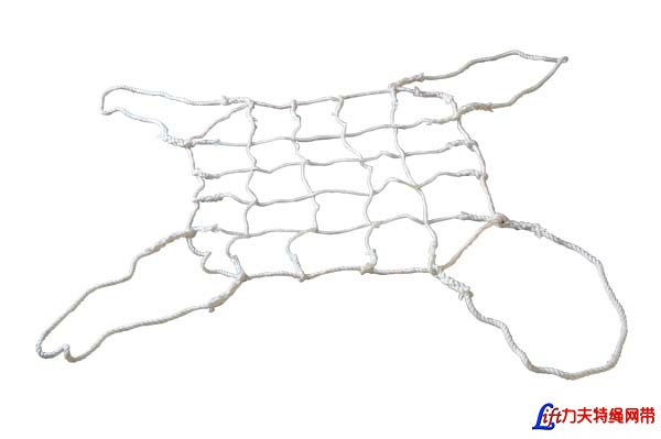 White Polypropylene Cargo Net- Carbon Fiber White Lifting Rope Cargo Net