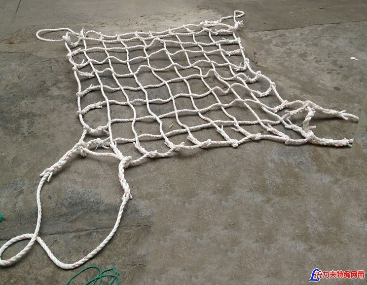 Polypropylene/polyester Rope Cargo Net Sling/Knotted Rope Lifting