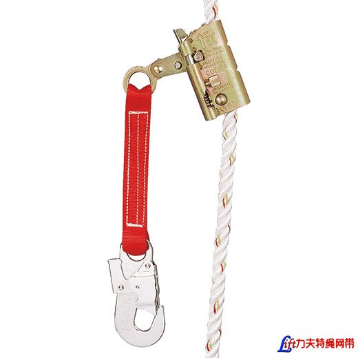 Vertical lifeline system for fall proetction-vertical lifeline with rope grab