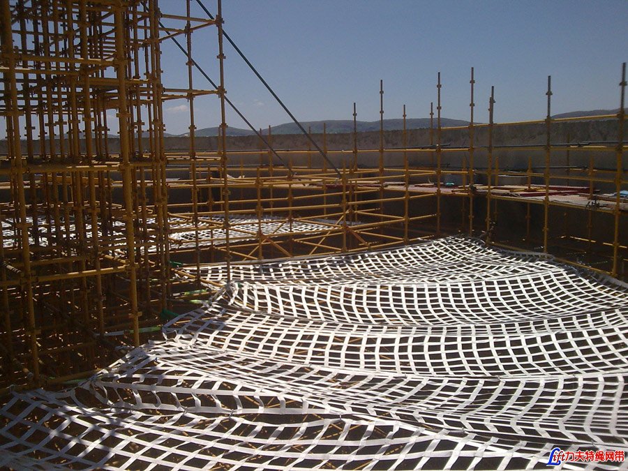 100mm Mesh Flame Retardant Fall Arrest Safety Net-Fire Resis