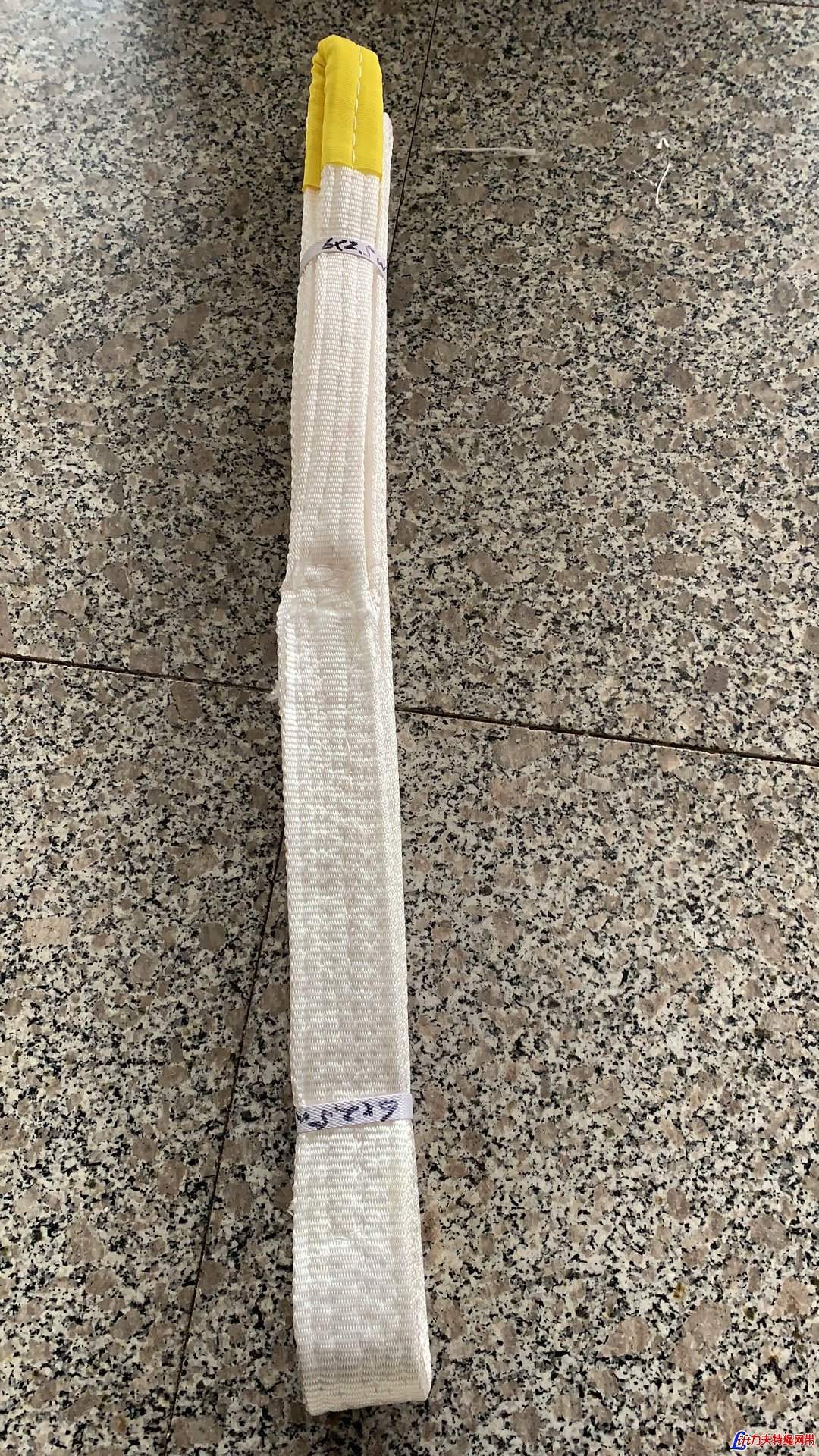两头扣合成纤维吊装带_两头扣环眼型吊装带_加厚加护套吊带