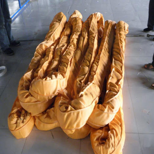50 Ton - 600 Tons Heavy Duty Lifting Slings With Seamless Tubular Cover