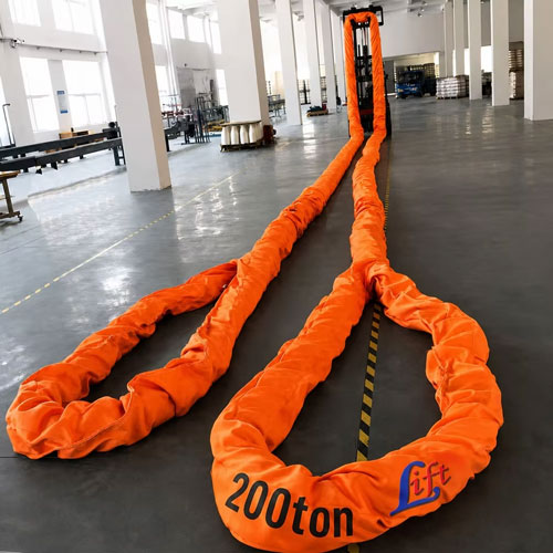 WLL 300Ton Polyester Round Slings WLL 300Ton Polyester Round Slings