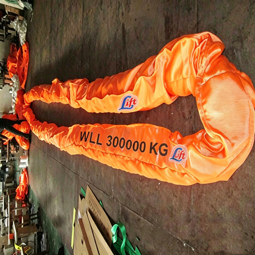 WLL 300Ton Polyester Round Slings